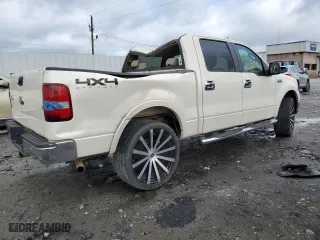 2008 Ford F-150 XLT with VIN 1FTPW14V48FB90869, listed as a Copart auction lot 53634114 with 180,996 mi miles and Salvage Title. Bid and sale history available at carsss.com. Image 3.