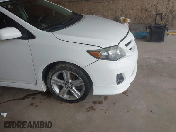 2013 Toyota Corolla L with VIN 5YFBU4EE5DP154224, listed as a IAAI auction lot 42133954 with 130,473 mi miles. Bid and sale history available at carsss.com. Image 6.