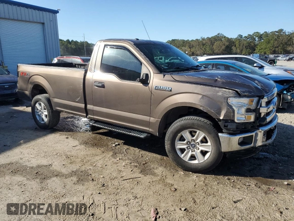 2016 Ford F-150 XL with VIN 1FTNF1EF4GKE41328, listed as a Copart auction lot 77177414 with 118,978 mi miles and Salvage title. Bid and sale history available at DreamBid. Image 4.
