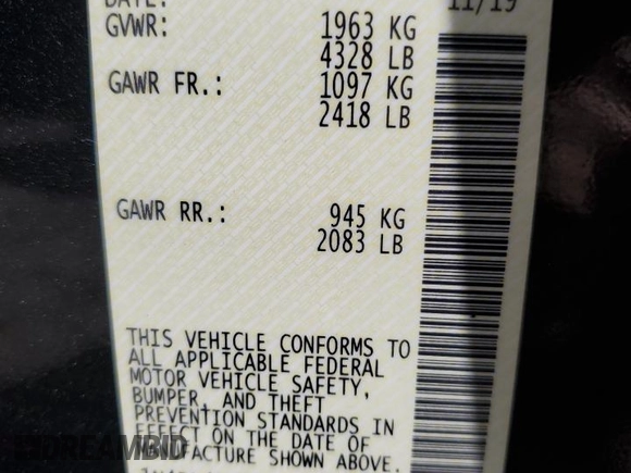 2020 Nissan Altima 2.5 SV with VIN 1N4BL4DV6LC199187, listed as a Copart auction lot 47991005 with 175,319 mi miles and Salvage Title. Bid and sale history available at carsss.com. Image 14.