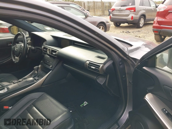 2015 Lexus IS 250 with VIN JTHCF1D25F5029646, listed as a IAAI auction lot 42170729 with 84,509 mi miles and . Bid and sale history available at DreamBid. Image 5.