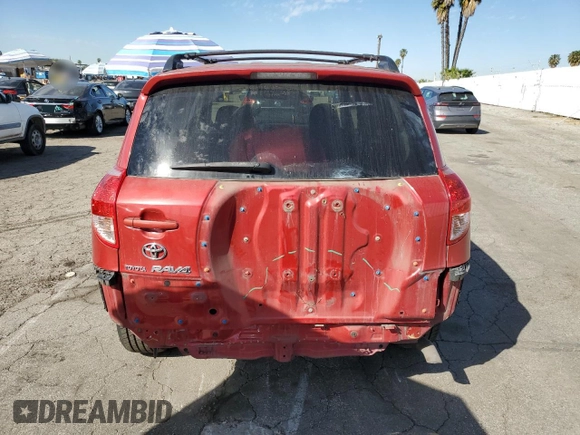 2006 Toyota RAV4 Sport with VIN JTMZD32V366019525, listed as a Copart auction lot 47143715 with 194,502 mi miles and Salvage Title. Bid and sale history available at carsss.com. Image 6.