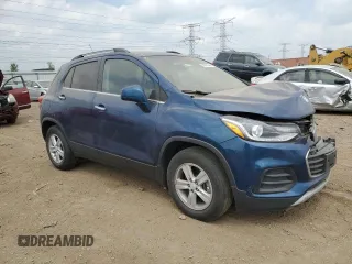 2020 Chevrolet Trax LT with VIN 3GNCJLSB0LL319827, listed as a Copart auction lot 57246955 with 42,014 mi miles and Salvage title. Bid and sale history available at DreamBid. Image 4.