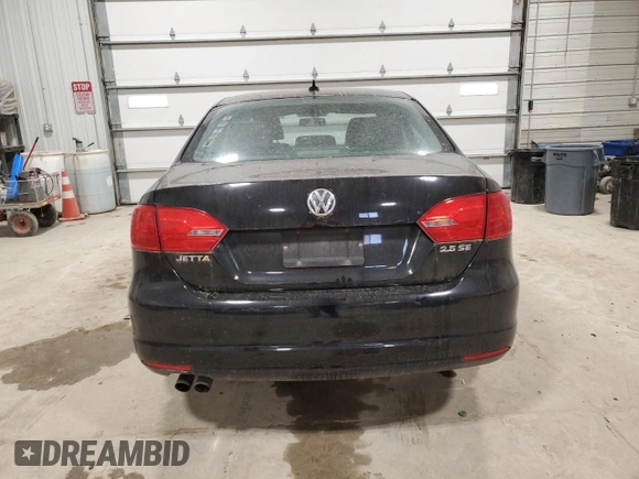 2012 Volkswagen Jetta Sedan SE w/Convenience & Sunroof with VIN 3VWDX7AJ1CM346022, listed as a Copart auction lot 49923975 with 138,692 mi miles and Salvage Title. Bid and sale history available at carsss.com. Image 6.