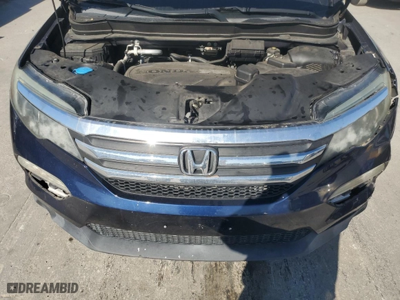 2017 Honda Pilot EX-L with VIN 5FNYF5H53HB006693, listed as a Copart auction lot 49594595 with 118,038 mi miles and Salvage Title. Bid and sale history available at carsss.com. Image 12.