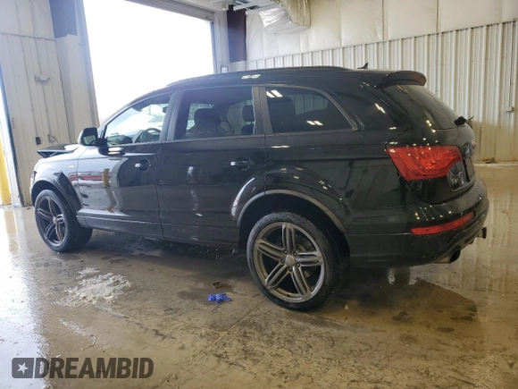 2015 Audi Q7 3.0T S line Prestige with VIN WA1DGBFE9FD023641, listed as a Copart auction lot 37717124 with 106,529 mi miles. Bid and sale history available at carsss.com. Image 2.