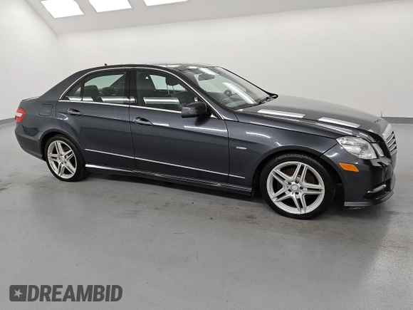 2012 Mercedes-Benz E 350 Luxury with VIN WDDHF5KB1CA588735, listed as a Copart auction lot 54622255 with 113,479 mi miles and Clean Title. Bid and sale history available at DreamBid. Image 4.