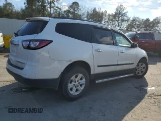 2016 Chevrolet Traverse LS with VIN 1GNKRFKD5GJ267762, listed as a Copart auction lot 88029005 with Not Provided miles and Salvage Title. Bid and sale history available at carsss.com. Image 3.