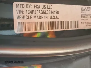 2020 Jeep Grand Cherokee Altitude z VIN 1C4RJFAG6LC384498, wystawiony jako Copart lot #57941785 z przebiegiem 46 948 mil mil oraz Szkoda całkowita • Salvage title. Historia ofert i sprzedaży dostępna na DreamBid. Obrazek 12.