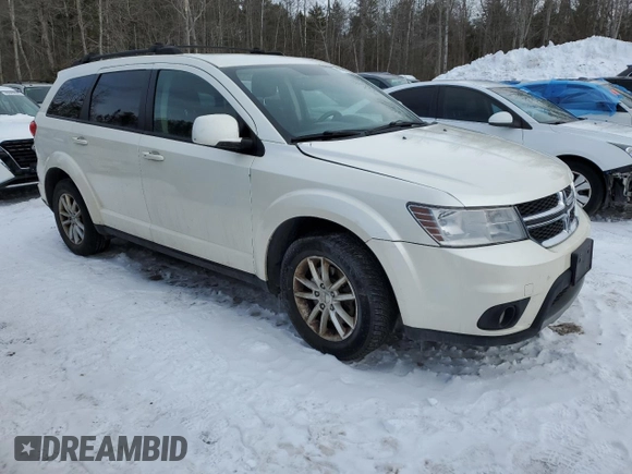 2013 Dodge Journey Crew with VIN 3C4PDCCG5DT698644, listed as a Copart auction lot 46404595 with 208,938 mi miles and Clean title. Bid and sale history available at DreamBid. Image 4.
