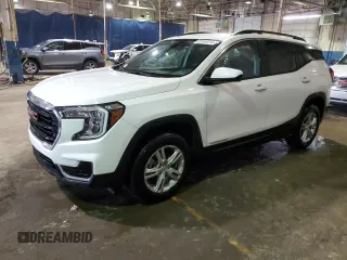 2023 GMC Terrain SLE with VIN 3GKALTEG1PL112360, listed as a Copart auction lot 82556414 with 16,135 mi miles and Salvage Title. Bid and sale history available at carsss.com. Image 1.