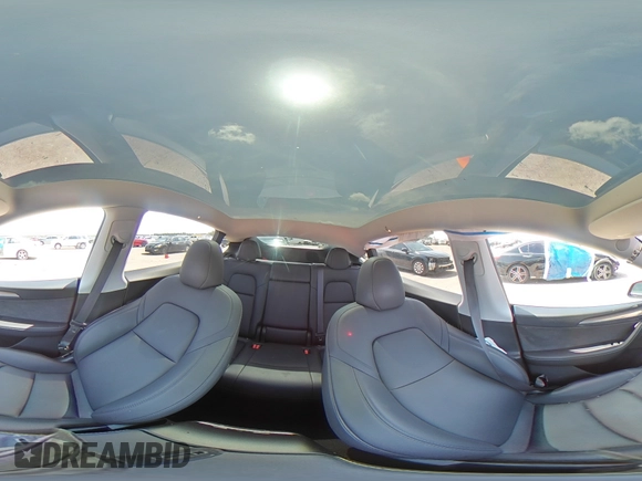 2024 Tesla Model Y Long Range with VIN 7SAYGDEE5RA235910, listed as a Copart auction lot 60988605 with 23,882 mi miles and Salvage title. Bid and sale history available at DreamBid. Image 15.
