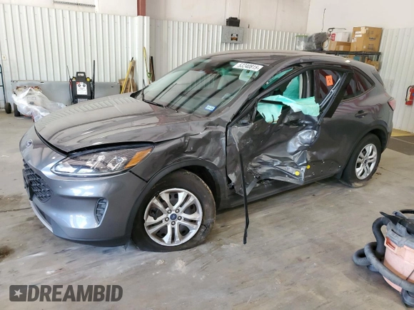 2022 Ford Escape S with VIN 1FMCU0F68NUB52603, listed as a Copart auction lot 53240815 with 24,365 mi miles and Salvage title. Bid and sale history available at DreamBid. Image 1.