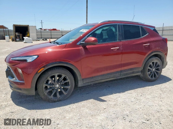 2024 Buick Encore GX Sport Touring z VIN KL4AMDSL6RB001060, wystawiony jako Copart lot #58602165 z przebiegiem 52 166 mil mil oraz Szkoda całkowita • Salvage title. Historia ofert i sprzedaży dostępna na DreamBid. Obrazek 1.
