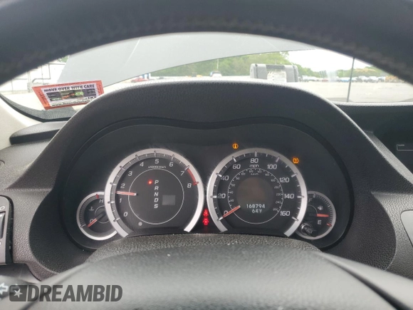 2012 Acura TSX with VIN JH4CU2F45CC026974, listed as a Copart auction lot 62785175 with 168,794 mi miles and Clean title. Bid and sale history available at DreamBid. Image 9.