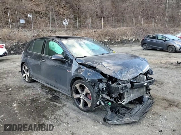 2017 Volkswagen GTI SE с VIN 3VW547AU7HM002628, выставлен на аукционе Copart как лот 42744605 с пробегом Не указан миль и На запчасти • Non repairable. История ставок и продаж доступна на DreamBid. Изображение 12.