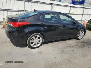 2011 Hyundai Elantra GLS with VIN 5NPDH4AE7BH042263, listed as a Copart auction lot 55201785 with 205,260 mi miles and Clean Title. Bid and sale history available at carsss.com. Image 3.