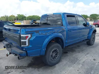 2019 Ford F-150 Raptor with VIN 1FTFW1RG7KFC85441, listed as a IAAI auction lot 41957705 with 16,400 mi miles. Bid and sale history available at carsss.com. Image 4.