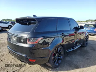 2021 Land Rover Range Rover Sport HST with VIN SALWS2RU4MA790174, listed as a Copart auction lot 78781794 with 32,692 mi miles and Salvage Title. Bid and sale history available at carsss.com. Image 3.