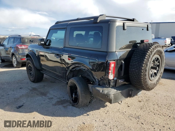 2022 Ford Bronco with VIN 1FMDE5CP1NLB22845, listed as a Copart auction lot 83613404 with 30,911 mi miles and Salvage title. Bid and sale history available at DreamBid. Image 2.