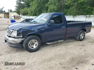 2003 Ford F-150 XL with VIN 1FTRF17213NA18601, listed as a Copart auction lot 63160675 with 157,629 mi miles and Salvage title. Bid and sale history available at DreamBid. Image 1.