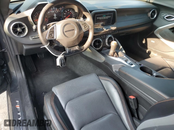 2017 Chevrolet Camaro 2SS with VIN 1G1FG1R71H0143751, listed as a Copart auction lot 59161935 with 56,915 mi miles and Salvage title. Bid and sale history available at DreamBid. Image 8.