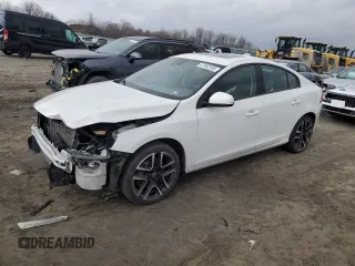 2017 Volvo S60 Dynamic with VIN YV140MTL3H2437239, listed as a Copart auction lot 47482105 with 81,827 mi miles and Salvage Title. Bid and sale history available at carsss.com. Image 1.
