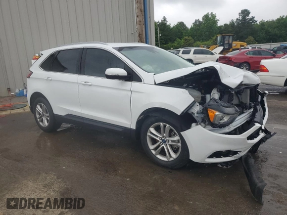 2020 Ford Edge SEL with VIN 2FMPK3J97LBB01445, listed as a Copart auction lot 58357755 with 91,892 mi miles and Salvage title. Bid and sale history available at DreamBid. Image 4.