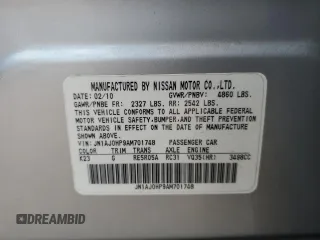 2010 Infiniti EX Journey with VIN JN1AJ0HP9AM701748, listed as a Copart auction lot 74081474 with 149,331 mi miles and Salvage Title. Bid and sale history available at carsss.com. Image 12.
