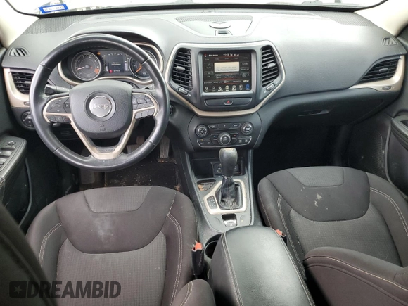 2015 Jeep Cherokee Latitude with VIN 1C4PJLCB6FW689705, listed as a Copart auction lot 54530445 with 181,173 mi miles and Salvage Title. Bid and sale history available at carsss.com. Image 8.