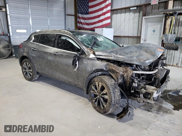 2017 Infiniti QX30 Premium с VIN SJKCH5CR2HA016135, выставлен на аукционе Copart как лот 55981905 с пробегом Не указан миль и Списание • Salvage title. История ставок и продаж доступна на DreamBid. Изображение 4.