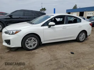 2017 Subaru Impreza Premium z VIN 4S3GKAB62H3612677, wystawiony jako Copart lot #53604665 z przebiegiem 127 734 mil mil oraz Szkoda całkowita • Salvage title. Historia ofert i sprzedaży dostępna na DreamBid. Obrazek 1.