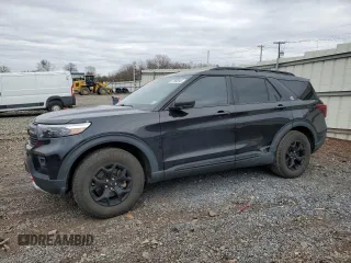 2022 Ford Explorer Timberline with VIN 1FMSK8JH1NGA75256, listed as a Copart auction lot 47880845 with 26,724 mi miles and Salvage Title. Bid and sale history available at carsss.com. Image 1.