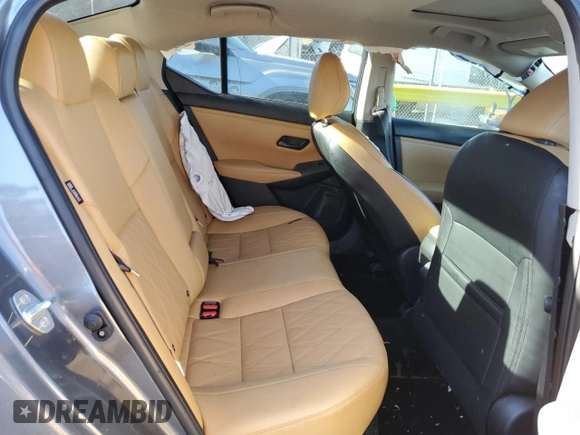 2024 Nissan Sentra SV with VIN 3N1AB8CVXRY235273, listed as a Copart auction lot 88547095 with 20,427 mi miles and Salvage Title. Bid and sale history available at DreamBid. Image 10.