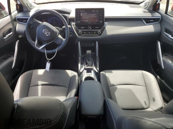 2022 Toyota Corolla Cross XLE with VIN 7MUDAABG5NV005882, listed as a Copart auction lot 56690265 with 6,427 mi miles and Salvage title. Bid and sale history available at DreamBid. Image 8.