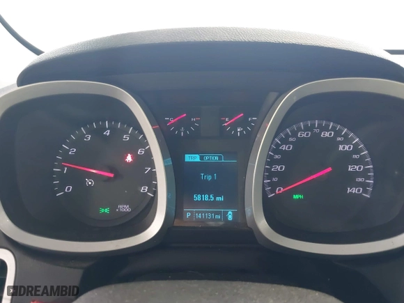 2013 Chevrolet Equinox LT with VIN 2GNFLPE32D6160883, listed as a IAAI auction lot 40447930 with 141,131 mi miles. Bid and sale history available at carsss.com. Image 7.