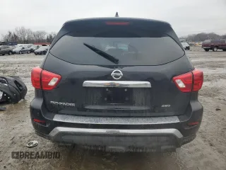 2020 Nissan Pathfinder S with VIN 5N1DR2AM7LC594122, listed as a Copart auction lot 43776665 with 97,761 mi miles and Salvage Title. Bid and sale history available at carsss.com. Image 6.