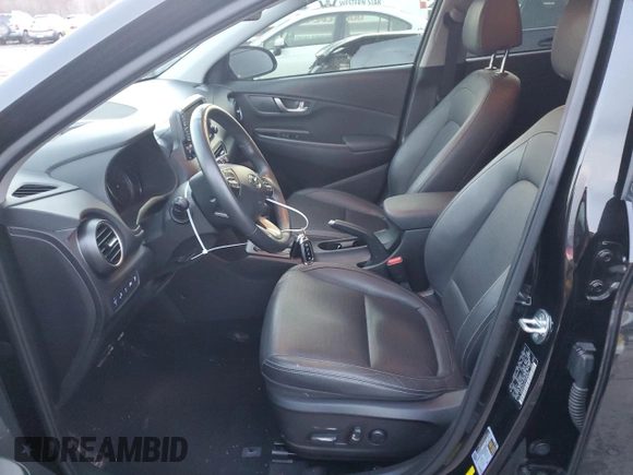 2019 Hyundai Kona Ultimate with VIN KM8K5CA57KU388762, listed as a Copart auction lot 69278812 with 22,422 mi miles. Bid and sale history available at carsss.com. Image 7.