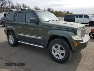 2008 Jeep Liberty Limited with VIN 1J8GN58K18W148016, listed as a Copart auction lot 65309455 with 176,843 mi miles and Non repairable. Bid and sale history available at DreamBid. Image 4.
