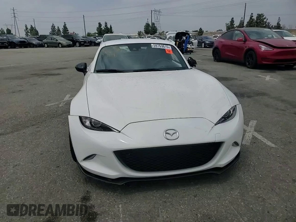 2020 Mazda MX-5 Miata Club with VIN JM1NDAL75L0417028, listed as a Copart auction lot 59763615 with Not provided miles and Salvage title. Bid and sale history available at DreamBid. Image 14.