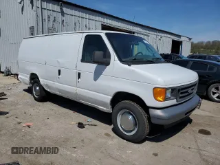2006 Ford Econoline Cargo with VIN 1FTNS24L96HA84426, listed as a Copart auction lot 54436095 with 261,261 mi miles and Clean Title. Bid and sale history available at DreamBid. Image 4.