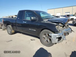2006 Nissan Titan XE with VIN 1N6BA06A26N570161, listed as a Copart auction lot 85546414 with Not provided miles and Salvage title. Bid and sale history available at DreamBid. Image 4.
