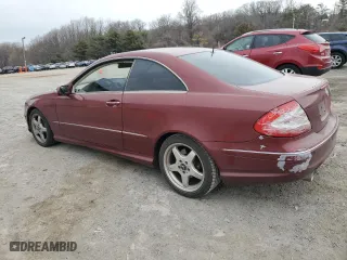 2003 Mercedes-Benz CLK-Class 5.0L with VIN WDBTJ75J83F022638, listed as a Copart auction lot 46781465 with 187,121 mi miles and Salvage Title. Bid and sale history available at carsss.com. Image 2.
