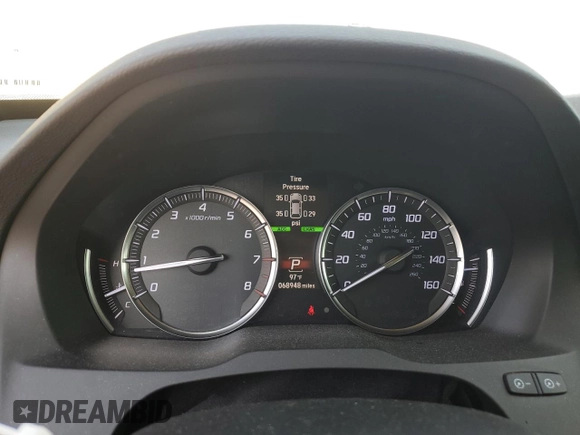 2019 Acura MDX Advance with VIN 5J8YD3H89KL010015, listed as a Copart auction lot 76532784 with 68,948 mi miles and Salvage title. Bid and sale history available at DreamBid. Image 9.