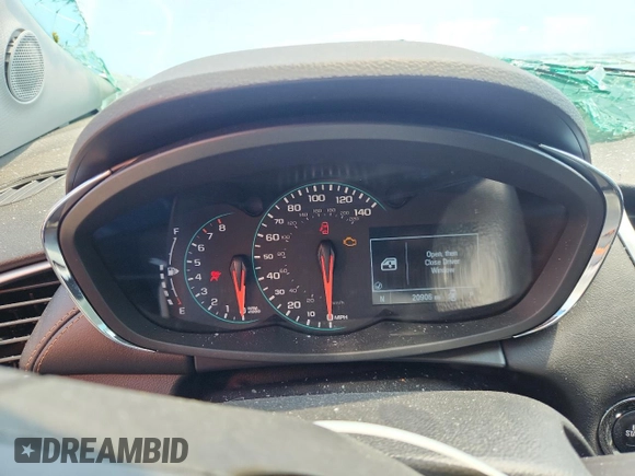 2022 Chevrolet Trax LT z VIN KL7CJLSMXNB512269, wystawiony jako Copart lot #58985375 z przebiegiem 20 906 mil mil oraz Szkoda całkowita • Salvage title. Historia ofert i sprzedaży dostępna na DreamBid. Obrazek 9.