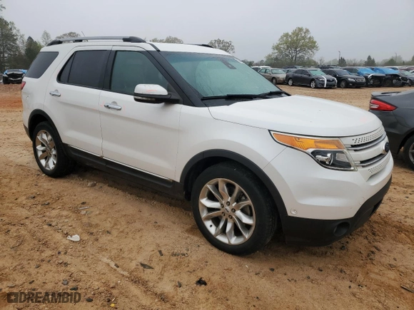 2014 Ford Explorer Limited with VIN 1FM5K8F80EGC25587, listed as a Copart auction lot 50420435 with 201,248 mi miles and Salvage Title. Bid and sale history available at carsss.com. Image 4.