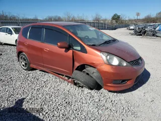2012 Honda Fit Sport with VIN JHMGE8H57CC024375, listed as a Copart auction lot 47444835 with 0 mi miles and Salvage Title. Bid and sale history available at carsss.com. Image 4.