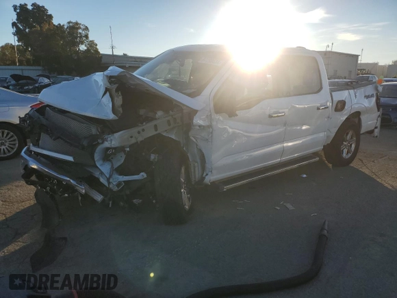 2024 Ford F-150 XLT with VIN 1FTFW3L89RKE36083, listed as a Copart auction lot 87290634 with 15,667 mi miles and Salvage Title. Bid and sale history available at carsss.com. Image 1.