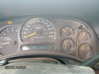 2006 GMC Sierra 1500 SLE1 z VIN 2GTEC13T561146383, wystawiony jako Copart lot #59738675 z przebiegiem 268 109 mil mil oraz Czysty tytuł • Clean title. Historia ofert i sprzedaży dostępna na DreamBid. Obrazek 9.