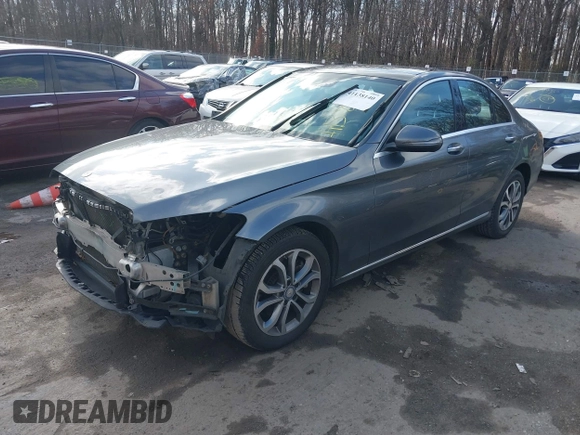 2017 Mercedes-Benz C 300 with VIN 55SWF4KB7HU190308, listed as a IAAI auction lot 41138140 with 71,732 mi miles and . Bid and sale history available at carsss.com. Image 2.